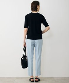 ICB L 【先行予約・WEB限定カラーあり】 シンセティックハイゲージ 半袖Vネックニット