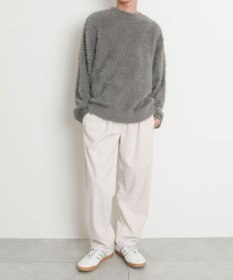 WEGO 【暖パンツ/SMLサイズ展開】裏ベロアシェフパンツ