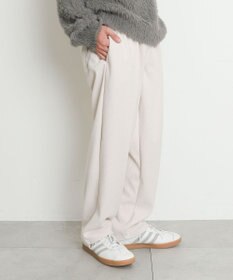 WEGO 【暖パンツ/SMLサイズ展開】裏ベロアシェフパンツ