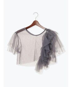 Te chichi 【セレモニーアイテム】チュールフリルレイヤードボレロ