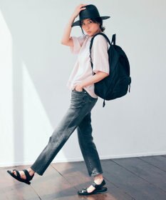 ICB 【新色追加・洗える】 FluidBackSatin Tブラウス