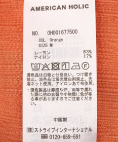 AMERICAN HOLIC 楊柳シアーブラウス