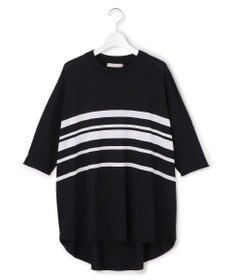 ICB 【先行予約】VIS/NYハイゲージランダムボーダー 半袖ニット