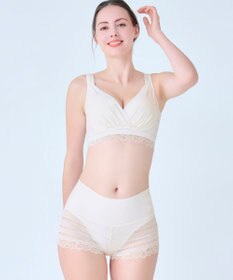 BRADELIS New York 【BRADELIS Me】 オールインワンスタイルショーツ ブラデリス 綿混ショーツ