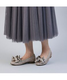 MODE ET JACOMO <MODE ET JACOMO>ラウンドリボンバレエシューズ