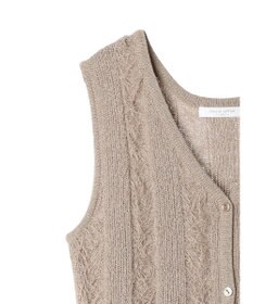 Green Parks フリンジニットベスト