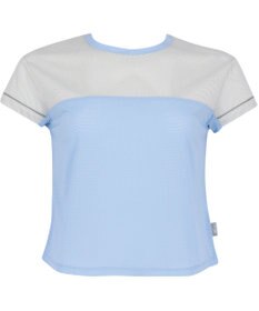 CW-X 【WOMEN】 CW-X ランニングシャツ メッシュ素材 涼しい着ごこち スポーツウェア 半袖 3分袖 レディース DLY163 /ワコール