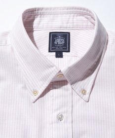 J.PRESS MEN 【KING SIZE】【定番】アービングキャンディストライプ シャツ / ボタンダウン