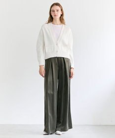 BEIGE， FRANKLIN / ドレープタックワイドパンツ