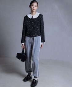 組曲 【組曲×setsuko sagittaire】レーシートラック パンツ