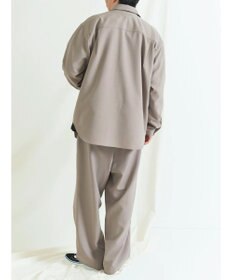 CRAFT STANDARD BOUTIQUE ポリエステルツイルポケッタブルシャツ