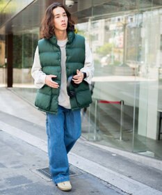 WEGO カラーナイロンパテッドベスト