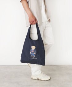 MOONBAT POLO RALPH LAUREN リップポケッタブルレインバッグ　フラッグベア