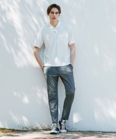 23区GOLF 【MEN】【23Fondation/WEB&一部店舗限定】カルゼジャージー テーパードパンツ