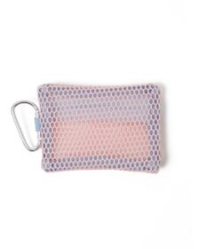 WEGO メッシュ配色ポーチ