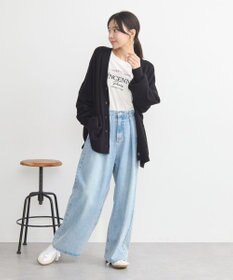 earth music&ecology やわらかタッチカーディガン