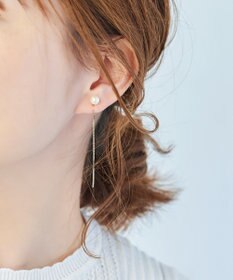 Phoebe 2wayベーシックパールエレガントイヤリング