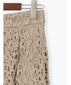 Te chichi ケミカルレースナロースカート《2025Autumn catalog vol.2 item》