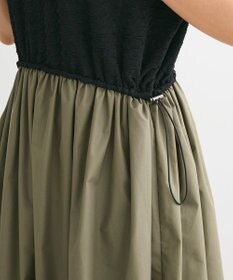 Green Parks ドロストドッキングワンピース