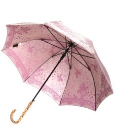 槇田商店 Kirie ドットフラワー アメジスト 長傘