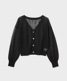 GRACE CONTINENTAL ブライトシアーニットカーディガン