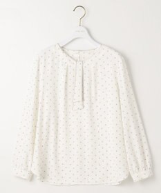 ANY SIS S 【洗える】フロントボウタイ ブラウス