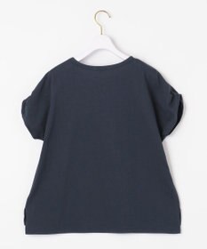 ANY SIS 【美人百花6月号掲載】フレンチスリーブロゴ Tシャツ