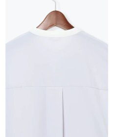 Te chichi フロントフリルバイカラーブラウス