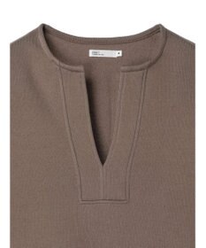 CRAFT STANDARD BOUTIQUE ニットフリースキーネックプルオーバー