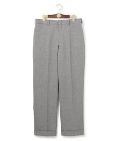 J.PRESS MEN 【J.PRESS ORIGINALS】Magic Cuba Wool Cotton Hopsack New Piped Stem Slacks