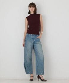 GRACE CONTINENTAL ラップ2wayデニムパンツ