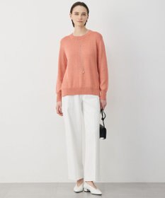 ICB L 【先行予約】 グロッシーペーパーブレンド クルーネックプルオーバー