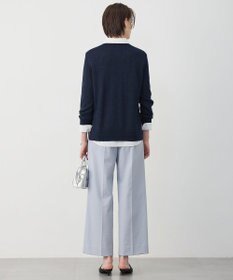 ICB L 【先行予約】 グロッシーペーパーブレンド クルーネックプルオーバー