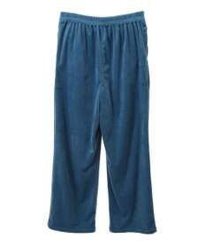 Green Parks ぽかぽか裏起毛ベロアイージーパンツ