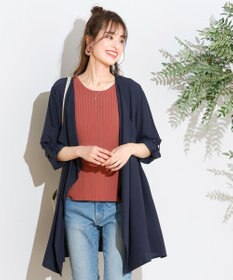 Tiaclasse L 【洗える】軽さが魅力のドレープコート