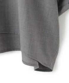 ICB 【洗える】Ｔ/Ｗブロード ハイネックブラウス