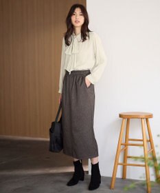 ANY 【洗濯機可】２ＷＡＹボウタイブラウス