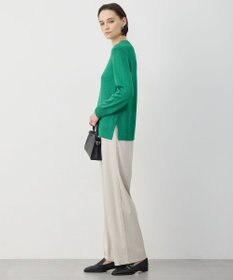 ICB L 【先行予約】 グロッシーペーパーブレンド クルーネックプルオーバー