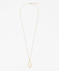 J.PRESS LADIES オーバルドロップ ネックレス