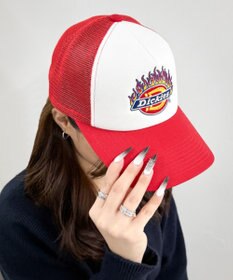 WEGO Dickies　DK　EX　FIRE　ICON　MESH　CAP