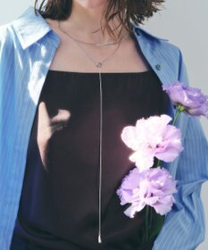 YECCA VECCA ハーフチョーカーY字ネックレス