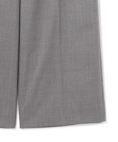 ICB 【洗える】 TWブロード ワイドストレートパンツ