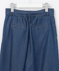 Feroux ベルト付き テンセルデニム ワイドパンツ