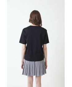 DAKS ロゴ スパンコール Tシャツ