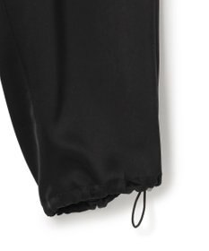 23区 L 【洗える】ドレープサテン 2WAY ドロスト パンツ