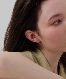 Phoebe 〈シリーズ累計販売10000点突破！〉〈金属アレルギー対応〉ミニフープピアス/サージカルステンレス　シルバー