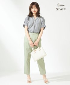 ANY SIS 【洗える】シルケットスキッパー ブラウス