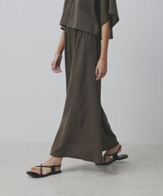 uncrave ドライタッチトロ フレアスカート