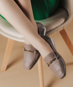 Dominic3 軽量 ノットビットソフトレザーローファー