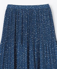 ANY 【2SET】ミニロゴトップス×ドットプリーツスカート セット